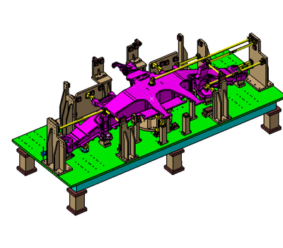 Side Frame Measurement Fixture For FEP