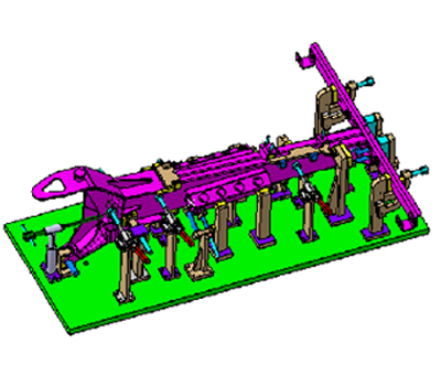 Welding Fixtures For Assembly, Draw Bar